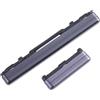 Generico KIT TASTI Compatibile con Samsung Galaxy Tab S7+ S7 Plus SM-T976 TASTI ESTERNI LATERALI TASTINO ACCENSIONE power ON OFF + PULSANTE controllo VOLUME (Nero)