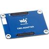 Waveshare Scheda adattatore di protezione interfaccia CM5/CM4, compatibile con Raspberry Pi Compute Module 5/4 Lite/EMMC, protezione fisica per frequenti collegamenti e scollegamenti di presa CM4/CM5