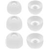 Panlouting 3 Paia | Tappi Auricolari Silicone compatibili con Xiaomi Redmi Buds 4 | S/M/L 3 Taglie | Gommini Auricolari Silicone Antirumore | Antiscivolo