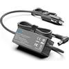 KFD DC 12V-24V Caricabatteria da auto per Panasonic Toughbook CF-31 CF-33 Ladekabel CF-53 CF-52 CF-19 CF-74 CF-30 CF-53AACZYDE CF-AA5713A M1 M2 15.6V 7.05A-8A Caricatore Auto
