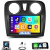 GOHHDL 2G+64G GOHHDL Android 15 Autoradio per Renault Dacia SANDERO II B52 2012-2019 con Carplay Android Auto, Stereo Auto con Schermo 9 Pollici con Mirror Link GPS Navi WIFI BT FM/RDS EQ Retrocamera&MIC
