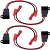 EMSea 4 PZ Adattatore Altoparlante Auto Spina Connettori Cavo Altoparlante Audio Cablaggi Cablaggi Elettronica Del Veicolo Accessori di Ricambio 15 cm