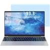 Koelaa 13.3 Pollici Anti Luce Blu Proteggi Schermo, Rimovibile Anti Luce Blu Filtro a Schermo, Proteggi Schermo Anti Blu Protezione Occhi Anti-UV per Laptop 13.3(16:9)