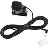 yimeizhiguang Microfono per auto da 3,5 mm HD Voice con cavo da 3 m, montaggio microfono esterno per unità principale dell'auto, Bluetooth, audio, radio, GPS, DVD, Plug and Play