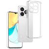 REY Cover in Gel TPU Trasparente per ZTE Blade V60 - AXON 60, Ultra Sottile 0,33 mm, Morbido Flessibile, Custodia Silicone