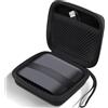 Aenllosi Custodia rigida protettiva da viaggio per router portatile TP-Link TL-WR3002X AX3000/TL-WR1502X AX1500 WiFi 6, Nera, Solo custodia