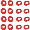 WKYMY Auricolari in silicone compatibili con Samsung Galaxy Buds Live, rosso (8 paia)