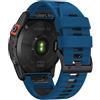 AISPORTS Compatibile con Garmin Forerunner 965/955/945/935/745 Cinturino in Silicone, Cinturino per Orologio Montaggio Rapido da 22mm Cinturino Sportivo di Ricambio per Garmin D2 Delta/D2 Mach 1