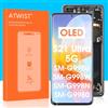 Atwist OLED Schermo per Samsung Galaxy S21 Ultra 5G G998 - per Samsung S21 Ultra LCD Display Touch Screen SM-G998B SM-G998B/DS SM-G998U LCD Digitalizzatore Vetro Pannello Assemblaggio con Cornice