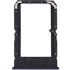 Generico Ricambio Compatibile con Oppo Reno 4Z 5G CPH2065 / A92S 5G PDKM00 Try Tray Vassoio alloggio Porta Scheda Dual SIM Card Sim 1 + Slot SIM 2 Slitta Lettore (Nero)