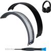SOPROM Fascia di ricambio compatibile con cuffie Beats Studio 2 & Studio 3 Wired &Wireless Headphones(Studio 2-Nero brillante)