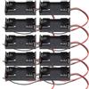 Walfront Batterie AAA Ricaricabili 10 Pezzi con Custodia in Plastica e Cavo USB per Giocattoli Elettronici e Elettrodomestici - 2 Nodi