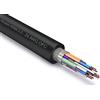Ricable Custom H24/20-20 Metri - Cavo HDMI 2.0b 4K HDR OFC 24 AWG a saldare