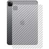 Miimall Compatibile con iPad Pro 11 2020 pellicola protettiva posteriore, [motivo carbonio] flessibile, ultra sottile, antigraffio, anti-impronte digitali, pellicola posteriore per iPad Pro 11 2020