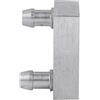 KIMISS Dissipatore di Calore Raffreddato Ad Acqua Blocco di Raffreddamento Ad Acqua in Lega di Alluminio 40X40Mm Blocco di Alluminio di Raffreddamento Ad Acqua per Radiatore CPU