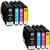 Supply Guy 8 Cartucce per stampanti compatibile con HP 940XL per HP Officejet Pro 8000 8500 8500A A909A A910A