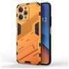 ESTH® Custodia per Xiaomi Redmi 12 4G/Redmi 12 5G con Supporto [Compatibile con Supporto Magnetico per Auto] Cover Paraurti PC + TPU, Arancia