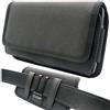 scozzi Fondina Porta Cellulare da Cintura Custodia (L) Supporto Telefono Universal, p.e. compatibile con Samsung S23 S22 S21 S20 A54 A53 per iPhone 15 14 13 12 11 XR FE Plus Ultra Mini Lite Pro