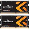 Timetec Pinnacle 16GB KIT (2x8GB) DDR4 3200MHz (o 2933MHz o 2666MHz) PC4-25600 Non-ECC Unbuffered 1.2V CL22 1Rx8 Single Rank 260 Pin SODIMM Laptop Notebook PC Computer Memoria RAM Modulo Upgrade