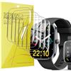 Blueshaweu 6 Pezzi Protezione Schermo per Kuizil/WeurGhy/Csasan T70 1.91 Pollici Smart Watch - Senza Bolle Alta Definizione Qualità Superiore Trasparente Morbido TPU Pellicola Protettiva (6