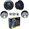 GK SOUND KIT SET PER XPL XTW-1301 2 tweeter da 25 watt rms 50 watt max da 5,6 cm di diametro con profondità 3 cm sensibilità 94 db magnete al neodimio, a coppia + 3 sticker e adattatori omaggio