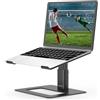 BoYata Supporto PC Portatile, Supporto per Laptop Ventilato Regolabile in Altezza, Supporto per Notebook Compatibile con MacBook Pro/Air 10-15,9 '', HP, Dell, Surface, Samsung, Acer