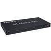 weiyoutong 2.0 HDMI Matrix 4x4 4K @ 60Hz RGB/YUV 4：4：4 Switch Splitter 4 Ingressi 4 Uscita tramite RS232 o telecomando IR