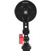 FEICHAO Supporto magnetico per telefono 1/4 adattatore ad anello filettato compatibile con Osmo Mobile 7P/7/6/OM5/OM4/OM4 SE/OM SE Magnet Phone (base nera a supporto cold shoe)