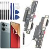 RongZy Dock Connettore di Ricarica Compatibile con Xiaomi Redmi Note 13 PRO 4G USB Dock Charging Flex di Ricambio per Xiaomi Redmi Note 13 PRO 4G