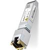 ipolex 10G RJ45 a SFP+ in Rame Ricetrasmettitore, 10GBase-T Mini GBIC modulo Compatibile con Cisco, Ubiquiti UniFi, Mikrotik, Netgear ECC. 80 Metri. 1 Pezzi.