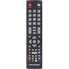 121AV Telecomando per Blaupunkt BLF/RMC/0008 Full HD LED TV 3D intelligente con Netflix Pulsanti intelligenti 3D di Youtube - Con due batterie AAA 121AV incluse