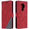 SONWO Cover per Nokia 5.3, Flip Caso in PU Pelle Case Cover Portafoglio Custodia per Nokia 5.3, [Kickstand] [Slot per Schede], Rosso