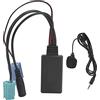 Akozon Kit per Auto Bluetooth Adattatore AUX a 6 Pin con Cablaggio del Microfono Adattatore Bluetooth 5.0 per Auto Misura per