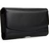 MISKQ Custodia Orizzontale con Clip per Cintura Cintura Fondina con Slot Carte Magnetica Fondina Custodia per Apple iphone 11 12 13 14 15 16 17 Pro Max Samsung Galaxy Note 20 S21 A52 (6,5 pollici)