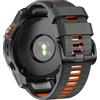 U-LIMVE Cinturino 22mm per Garmin Fenix 7 Pro 47mm/7/6 Pro | Cinturino silicone 22mm QuickFit compatibile Fenix 7 Pro/7,Epix 2 Pro,Quatix 8,Tactix 8.Chiusura rapida.