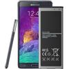 Qoutmcuy Batteria agli ioni di litio per Samsung Galaxy Note 4,4500 mAh per Samsung Note 4 N910 | N910U LTE | N910A AT&T | N910V Verizon | N910P Sprint | N910T T-Mobile senza NFC