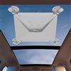 Mwin Supporto da Auto Starlink Mini, Kit Accessori Starlink Mini con 2 Ventose Sostituibili, Presa Salda per i Finestrini dei Camper, Garantisce un Segnale Satellitare Stabile (Bianco)