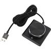 Goshyda Manopola di Controllo del Volume USB, Controllo del Volume Esterno Altoparlante con 1 Funzione Muta Chiave, per 7 8 10 11 Vista per OS X per Android