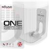Sound bass ONE, ONE Gen 2, ONE SL & Play:1 Staffa per montaggio a parete, bianco, compatibile con Sonos ONE, ONE Gen 2, ONE SL & PLAY1 Altoparlante, Progettato nel Regno Unito