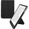 kwmobile Custodia Pieghevole Compatibile con Pocketbook InkPad 4 / Color 3 / Color 2 Cover - Cover Magnetica Pelle PU eReader con Stand - nero