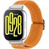 CHULN Nylon Cinturino Compatibile con Redmi Watch 5 Active/5 Lite/Xiaomi Mi Watch/Xiaomi Watch S1 Active/S1 Pro/S1/S2/S3/S4/2/2 Pro, 22mm Regolabile Braccialetto di Ricambio per Smartwatch.(No Host)