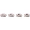 PrecisionGeek Acciaio Inossidabile Super Sottile Altoparlanti Piedino 20mm DIA - 4pz