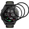 X-Dision [3 Pezzi Pellicola Protettiva Compatibile con Garmin Forerunner 265S,[Resistente ai Graffi][3D Curved Full Cover] Pellicola Protettiva per Garmin Forerunner 265S