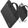 Smatree Custodia per laptop da 18 pollici per MSI Stealth A18 AI+ Copilot+ PC, per laptop da gioco MSI Stealth 18 AI Studio A1V, custodia protettiva per laptop con tasca per accessori, cerniera YKK