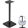 Eabdice Supporto per Cuffie Sulla Scrivania, Appendi Cuffie Universale, per Cuffie Over-Ear e Cuffie da Gioco(Nero)