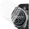WD&CD Pellicola Protettiva Compatibile per Amazfit Balance 2, 6 Pezzi di Pellicola Protettiva Compatibile per Amazfit Balance 2, Durezza 9H, Antigraffio, Anti-bolle