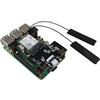 ZDE ZP590B PCIE to WiFi7 6 6E 5 HAT PCIe to M.2 E Key Module Adapter Expansion Board for Raspberry Pi 5 WiFi Adapter Board Support Google TPU WIFI 7 BE200 WIFI6E AX210 MT7922 WIFI6 AX200