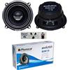 GK SOUND 2 ALTOPARLANTI PHONOCAR EVOLUTION 02613 coassiali 2 vie da 13 cm 130 mm 5,25 di diametro da 40 watt rms 100 watt max 4 ohm 92 db, a coppia + 3 sticker omaggio