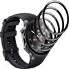 Yieehhow Pellicola Protettiva per OnePlus Watch 2 Vetro Temperato [4 Pezzi], PMMA Film Protettivo Composito, HD/Anti-graffio, 3D Curva Protezione Schermo per OnePlus Watch 2