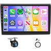 Rimoody 4+64G Rimoody Autoradio Android per FIAT Bravo 2007-2014 9 Pollici HD Touchscreen Carplay Android Auto Senza Fili Navi GPS Mirror Link Bluetooth WiFi FM/RDS/EQ Comandi al Volante Telecamera Posteriore